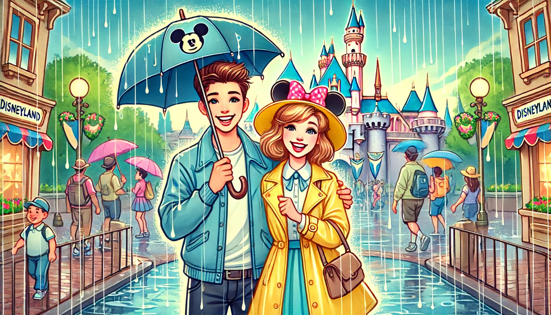 雨の日のディズニーランド・アトラクションとパレード情報