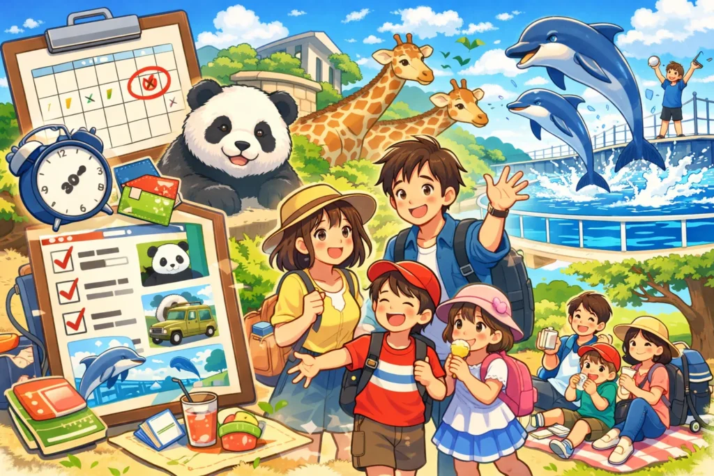 家族の冒険パーク日記