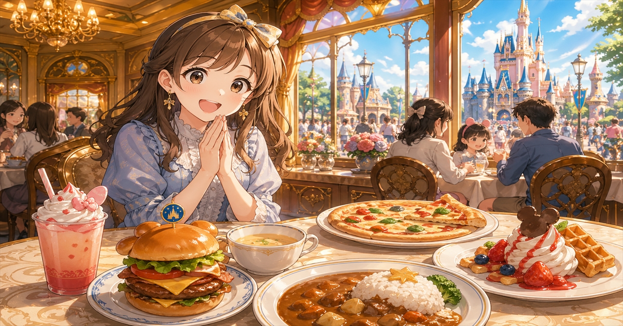 ディズニーランドのレストラン完全版！予約のコツ・人気店・ショーレストラン・食べ放題まで