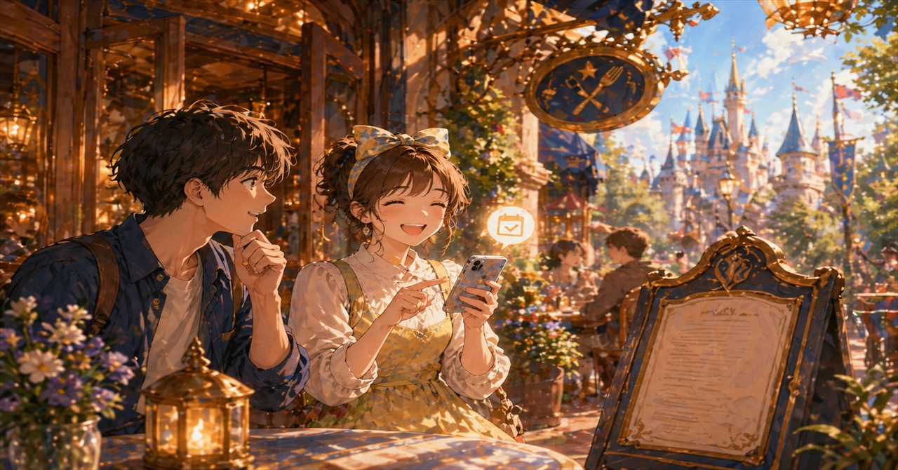 予約できた瞬間、パークの一日がもっと安心になる