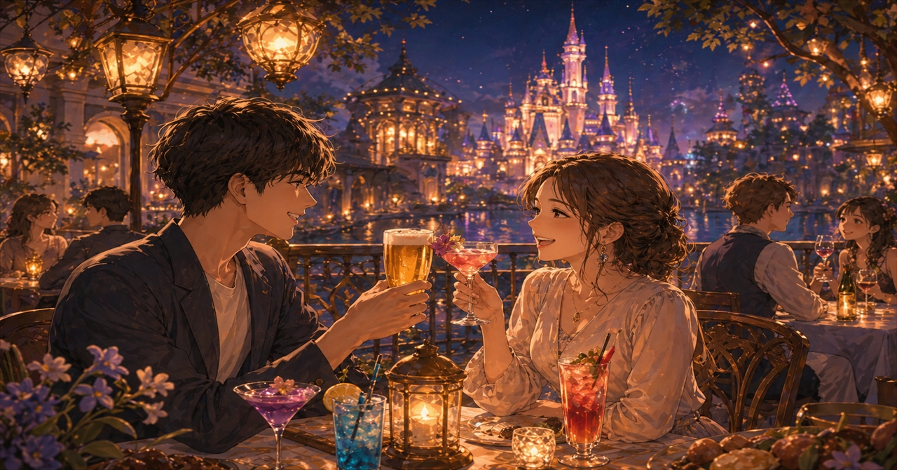 夜景と乾杯、大人も楽しめる夢のドリンク時間