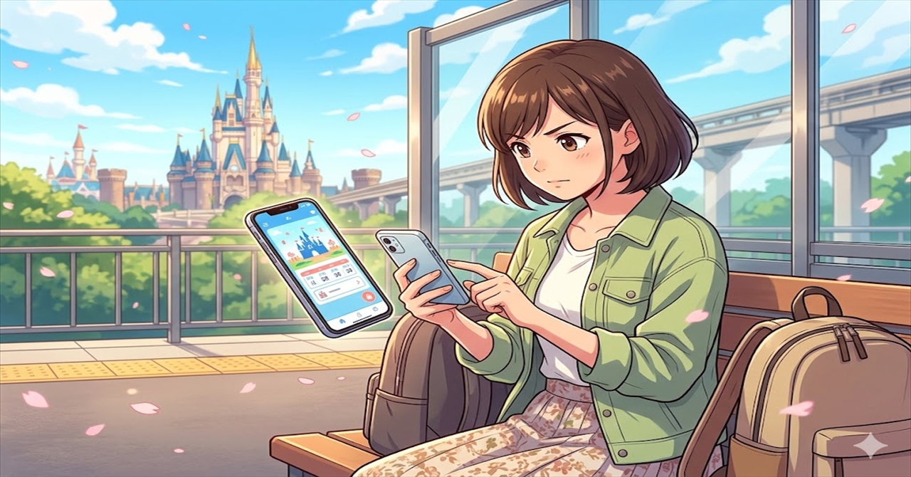 夢の国への当日券を求めて