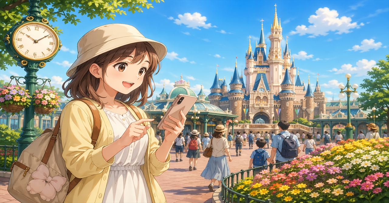 今日のディズニーランドはどう楽しむ？営業時間・開園時間・閉園時間・混雑予想・待ち時間・天気まとめ