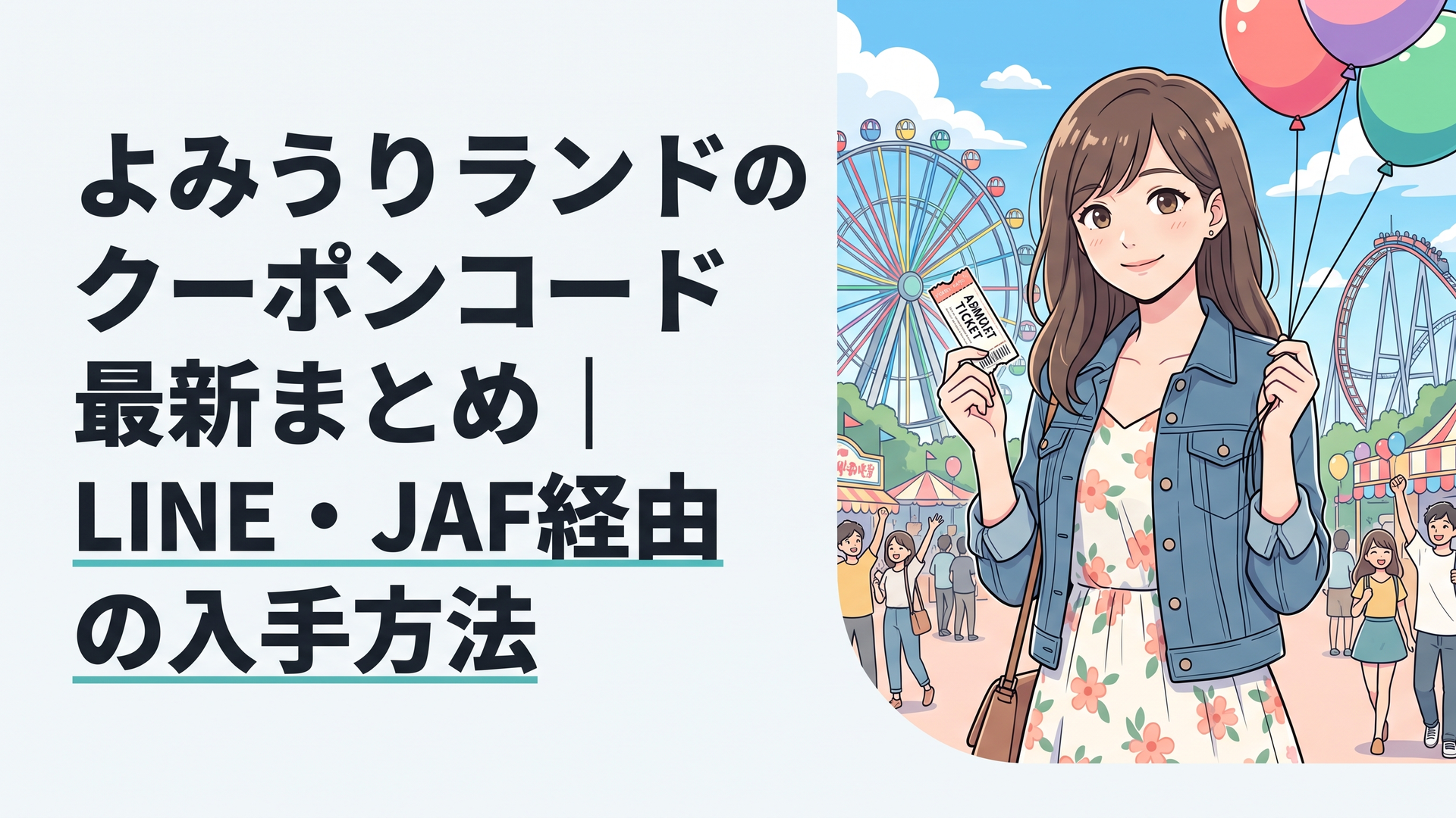 晴れた日のよみうりランド入園口でチケットを手にする家族連れ